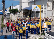 Greve Nacional dos Correios defende plano de saúde e direitos dos trabalhadores